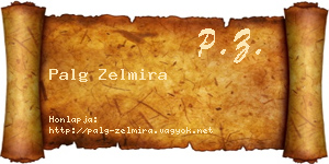Palg Zelmira névjegykártya